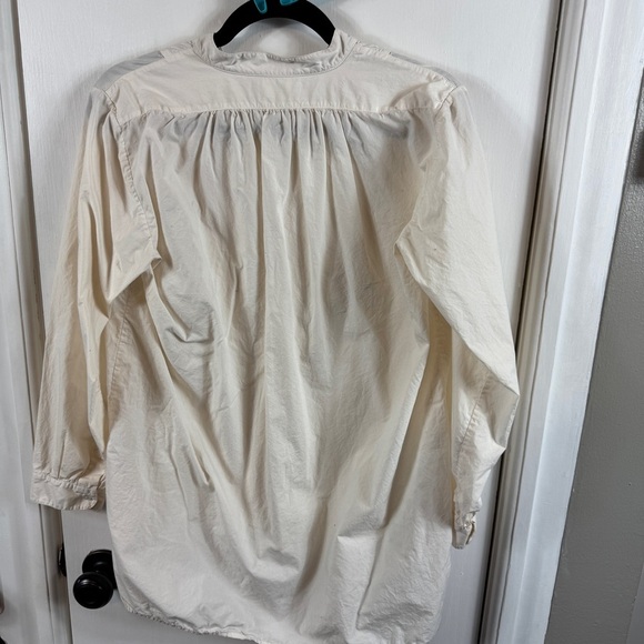 Nili Lotan Ivory Pintuck Tunic Top XS - Picture 9 of 11